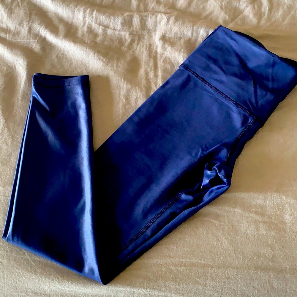 Noli Liquid Legging - Blue Gloss